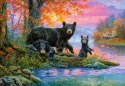 Puzzle 1000 elementów Rodzina niedźwiedzi Castor