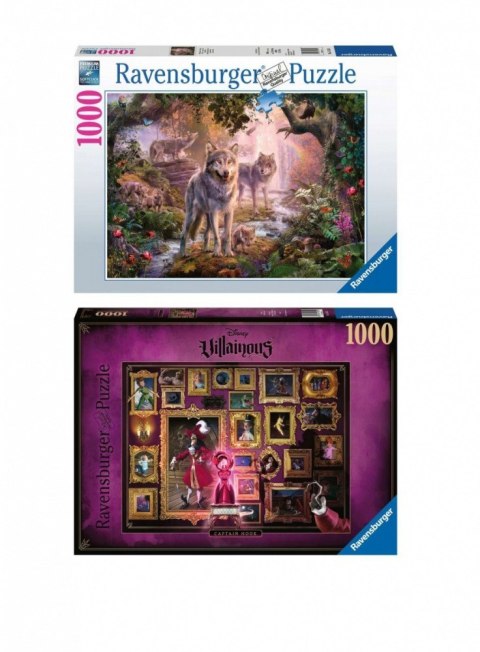Puzzle 1000 elementów Zestaw 2w1 15185 + 15022 Ravensburger Polska