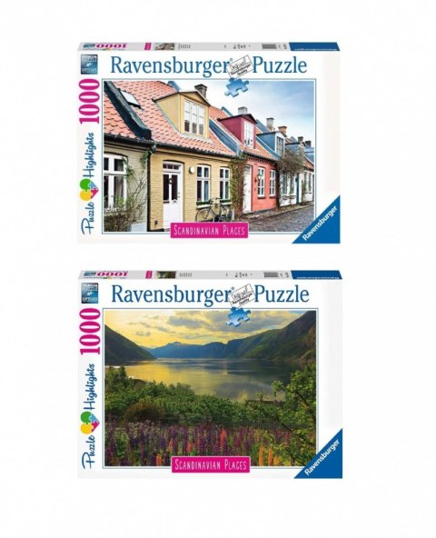Puzzle 1000 elementów Zestaw 2w1 16741 + 16743 Ravensburger Polska