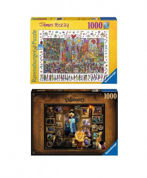 Puzzle 1000 elementów Zestaw 2w1 19069 + 15024 Ravensburger Polska