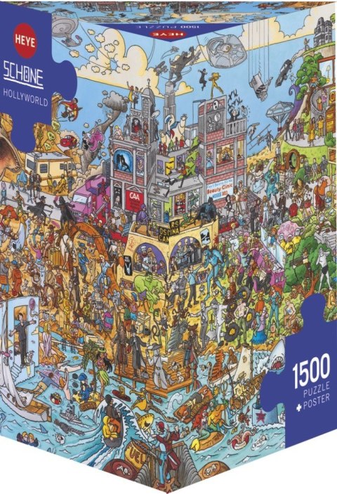 Puzzle 1500 elementów Hollyworld Heye