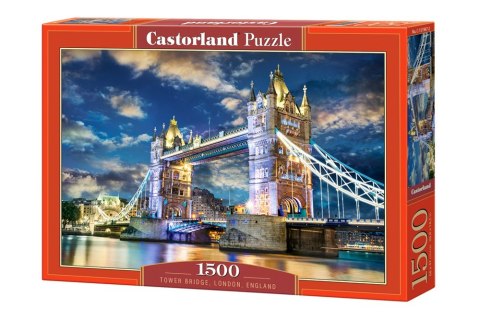 Puzzle 1500 elementów Tower Bridge Londyn Anglia Castor
