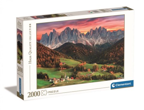 Puzzle 2000 elementów High Quality, Val Di Funes Clementoni