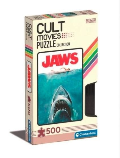 Puzzle 500 elementów Cult Movies Jaws Clementoni