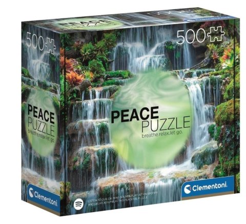 Puzzle 500 elementów Peace Collection The Flow Clementoni
