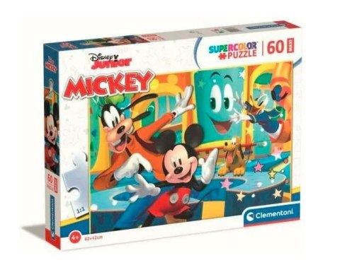 Puzzle 60 elementów Maxi Super Kolor Mickey Clementoni