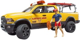 Auto Dodge RAM Life Guard z ratownikiem BRUDER