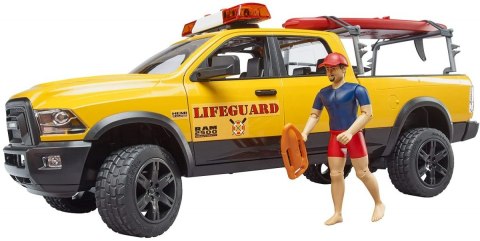 Auto Dodge RAM Life Guard z ratownikiem BRUDER