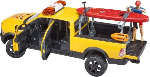Auto Dodge RAM Life Guard z ratownikiem BRUDER