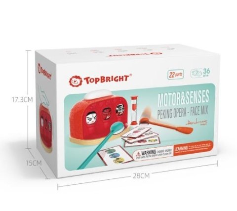 Gra zręcznościowa - Twarzowa ruletka Top Bright Brimarex