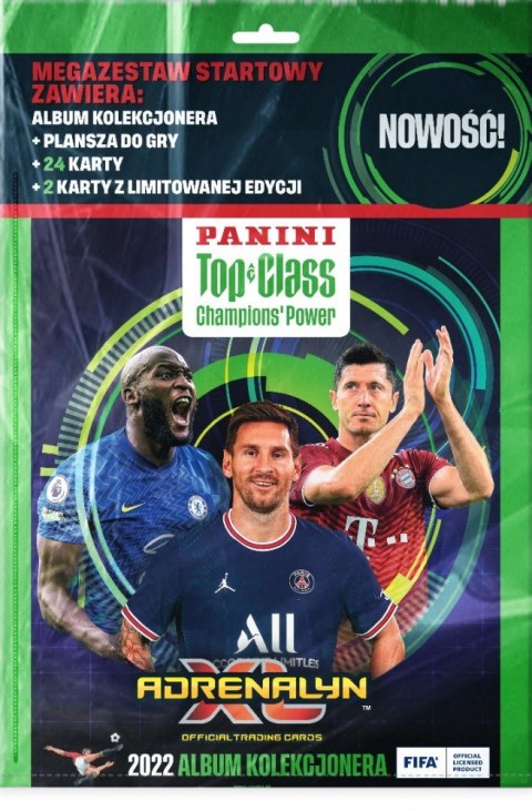 Karty FIFA 2022 Top Class Zestaw startowy Panini Kolekcja