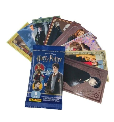 Karty Harry Potter - Saszetki Display 18 sztuk Panini Kolekcja