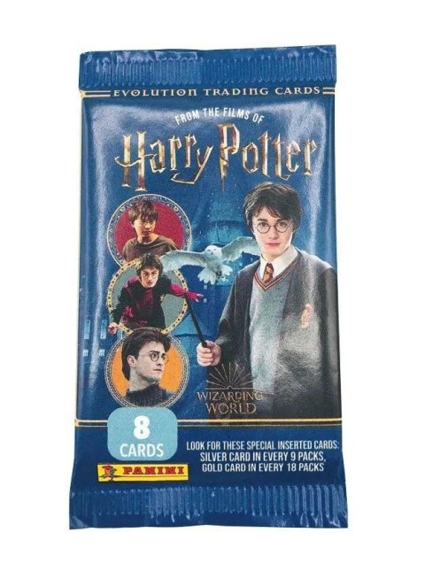 Karty Harry Potter - Saszetki Display 18 sztuk Panini Kolekcja
