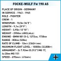 Klocki Focke - Wulf Fw 190 A5 Cobi Klocki