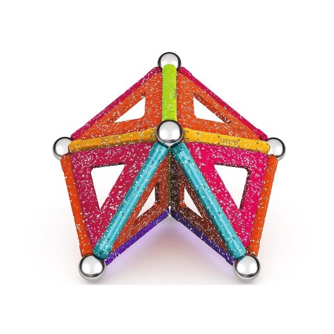 Klocki Glitter Recycled 35 elementów Geomag