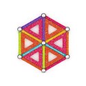 Klocki Glitter Recycled 35 elementów Geomag