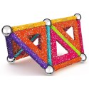 Klocki Glitter Recycled 35 elementów Geomag