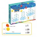 Klocki konstrukcyjne 3D 88 sztuk Madej
