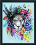 Malowanka CreArt Lew boho Ravensburger Polska