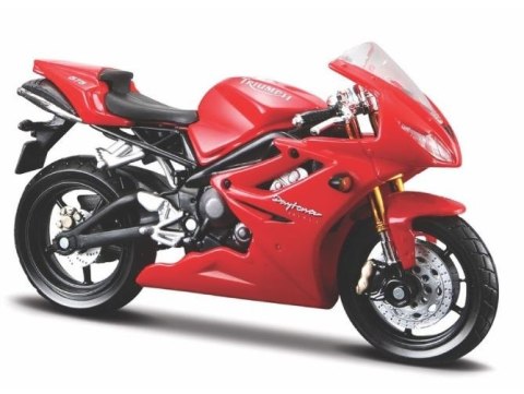 Model Motor Triumph Daytona 675 z podstawką 1/18 Maisto