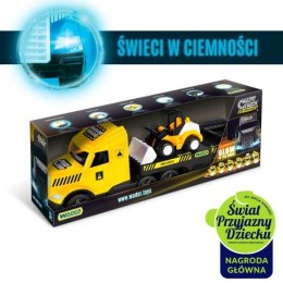 Pojazd Magic Truck Technic - Laweta ze spychaczem Wader
