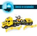 Pojazd Magic Truck Technic - Laweta ze spychaczem Wader