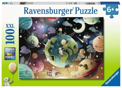 Puzzle 100 elementów XXL Kosmiczny plac zabaw Ravensburger Polska
