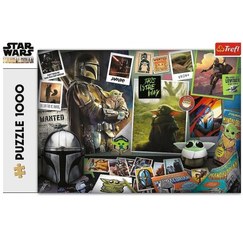 Puzzle 1000 elementów Kolekcja Grogu Mandalorian Trefl