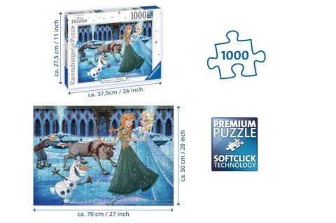 Puzzle 1000 elementów Kraina Lodu Ravensburger Polska