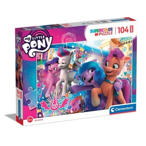 Puzzle 104 elementy MAXI My Little Pony Clementoni