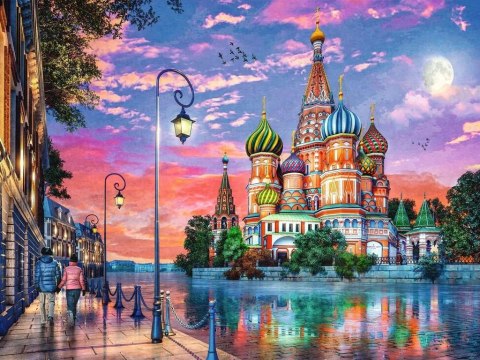 Puzzle 1500 elementów Moskwa Ravensburger Polska