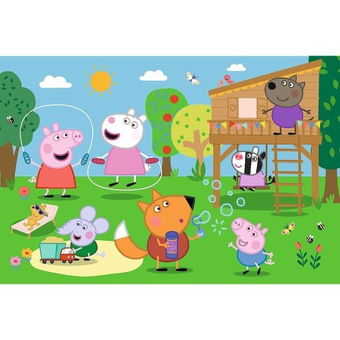 Puzzle 24 Maxi Zabawy na polanie Świnka Peppa Trefl