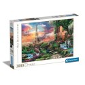 Puzzle 3000 elementów Paryski sen Clementoni