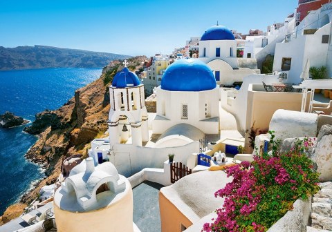 Puzzle 500 elementów Lato w Santorini Castor