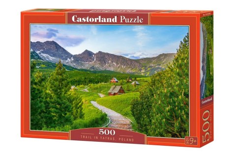 Puzzle 500 elementów Szlak w Tatrach, Polska Castor