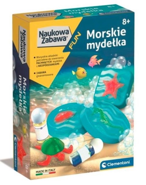 Zestaw naukowy Morskie Mydełka Clementoni