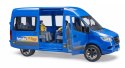 Bus MB Sprinter niebieski z 2 figurkami BRUDER