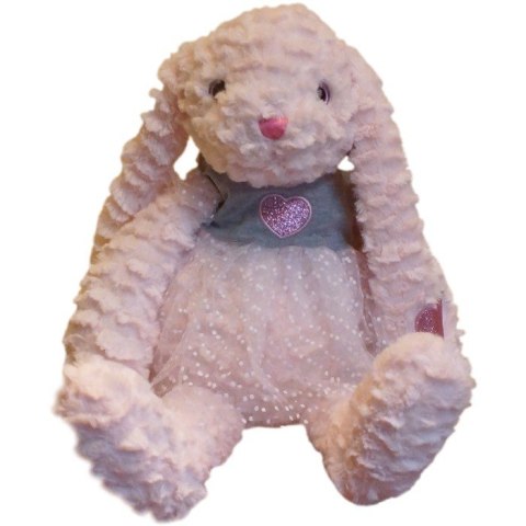 Maskotka Króliczek Rozalka różowy 23 cm TULILO