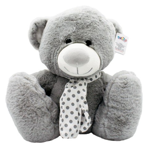 Maskotka Srebrna kolekcja Miś szary 35 cm TULILO