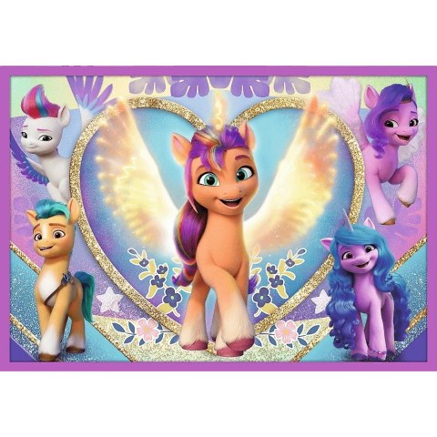 Puzzle 10w1 Lśniące Kucyki Pony My little pony Trefl