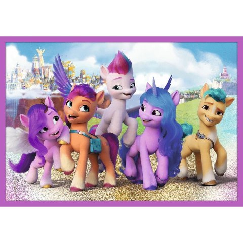 Puzzle 10w1 Lśniące Kucyki Pony My little pony Trefl