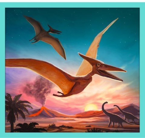 Puzzle 10w1 W świecie dinozaurów Trefl