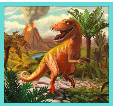 Puzzle 10w1 W świecie dinozaurów Trefl