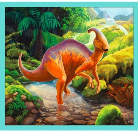 Puzzle 10w1 W świecie dinozaurów Trefl