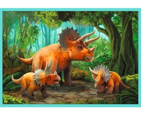 Puzzle 10w1 W świecie dinozaurów Trefl