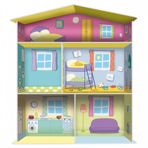 Gra Mój dom 3D - Świnka Peppa Lisciani