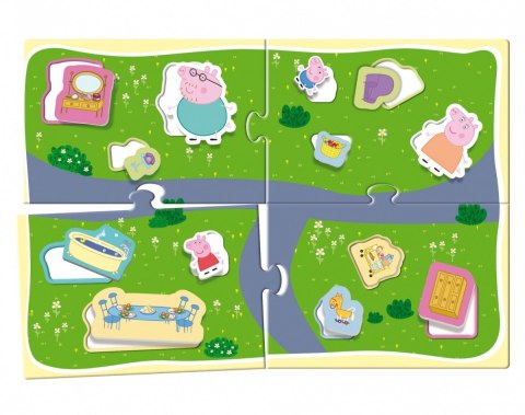 Gra Mój dom 3D - Świnka Peppa Lisciani