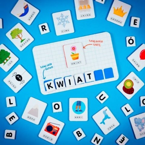Gra edukacyjna Life Skills Moje pierwsze 100 słów Lisciani