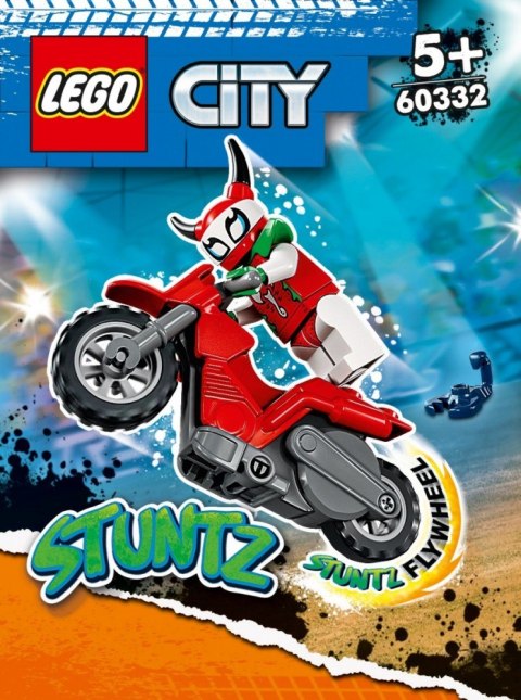 Klocki City 60332 Motocykl kaskaderski brawurowego skorpiona LEGO