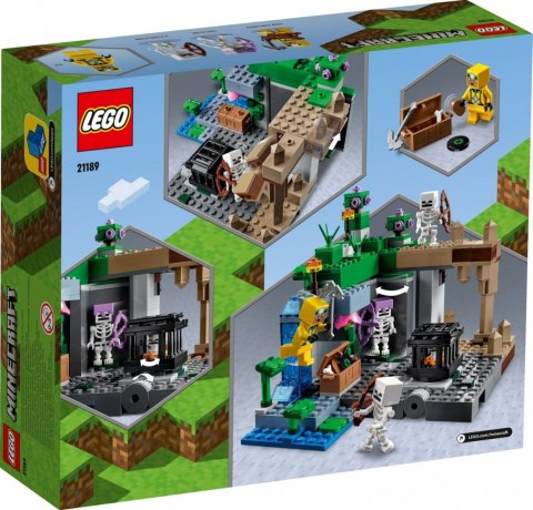 Klocki Minecraft 21189 Lochy Szkieletów LEGO